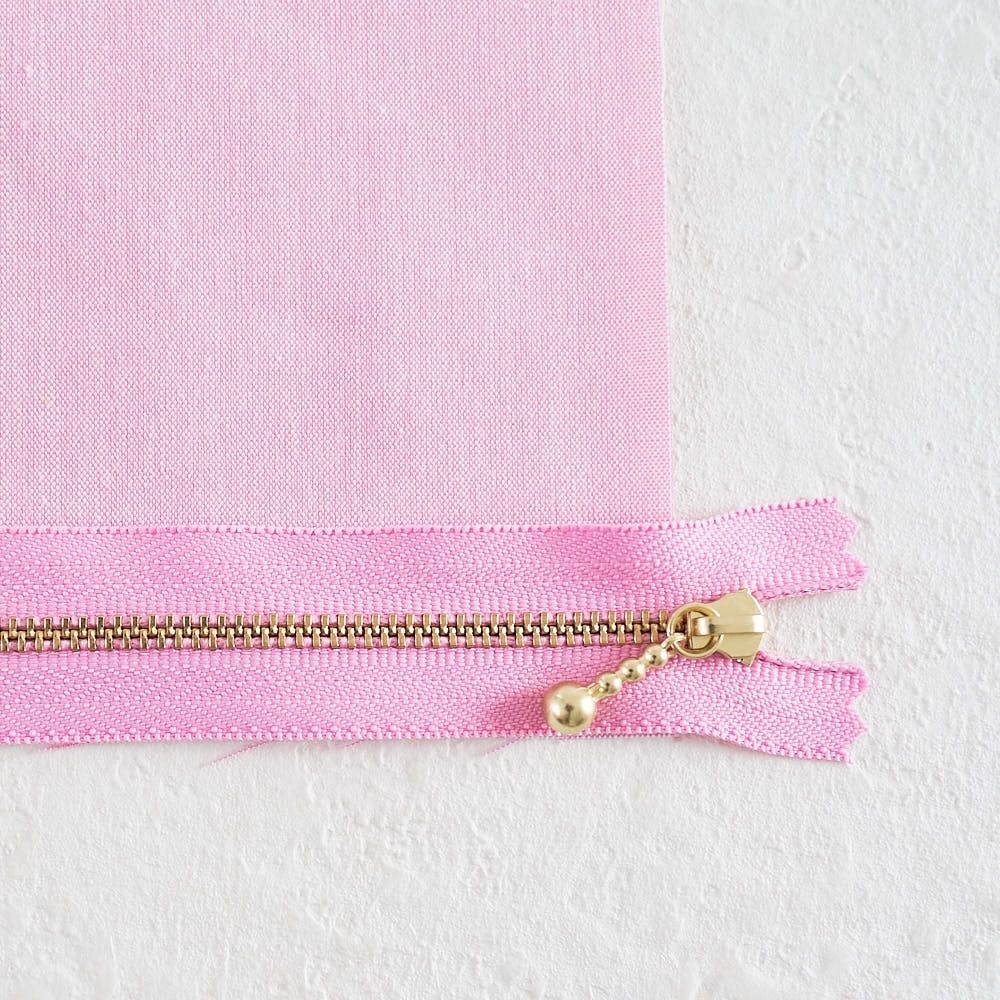 長さが選べる!玉付きファスナー ゴールド 12cm/20cm 全41色#サイズ_12cm