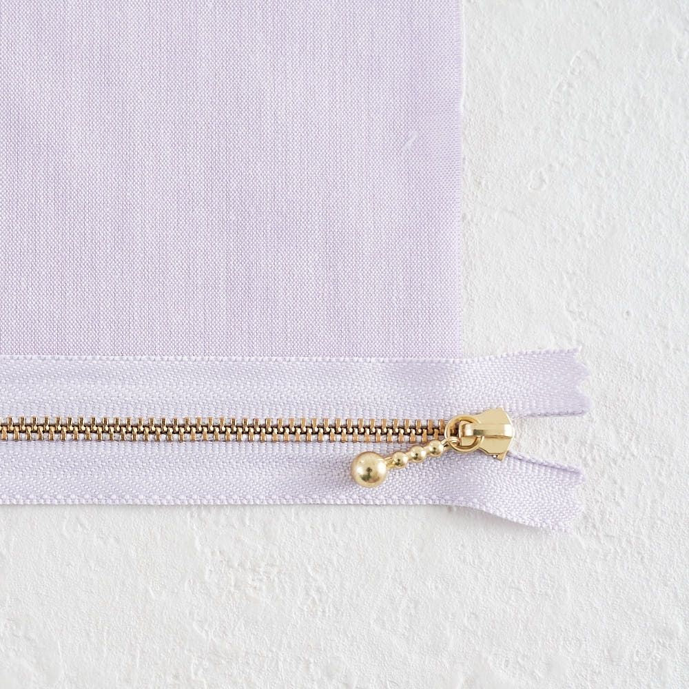 長さが選べる!玉付きファスナー ゴールド 12cm/20cm 全41色#サイズ_12cm