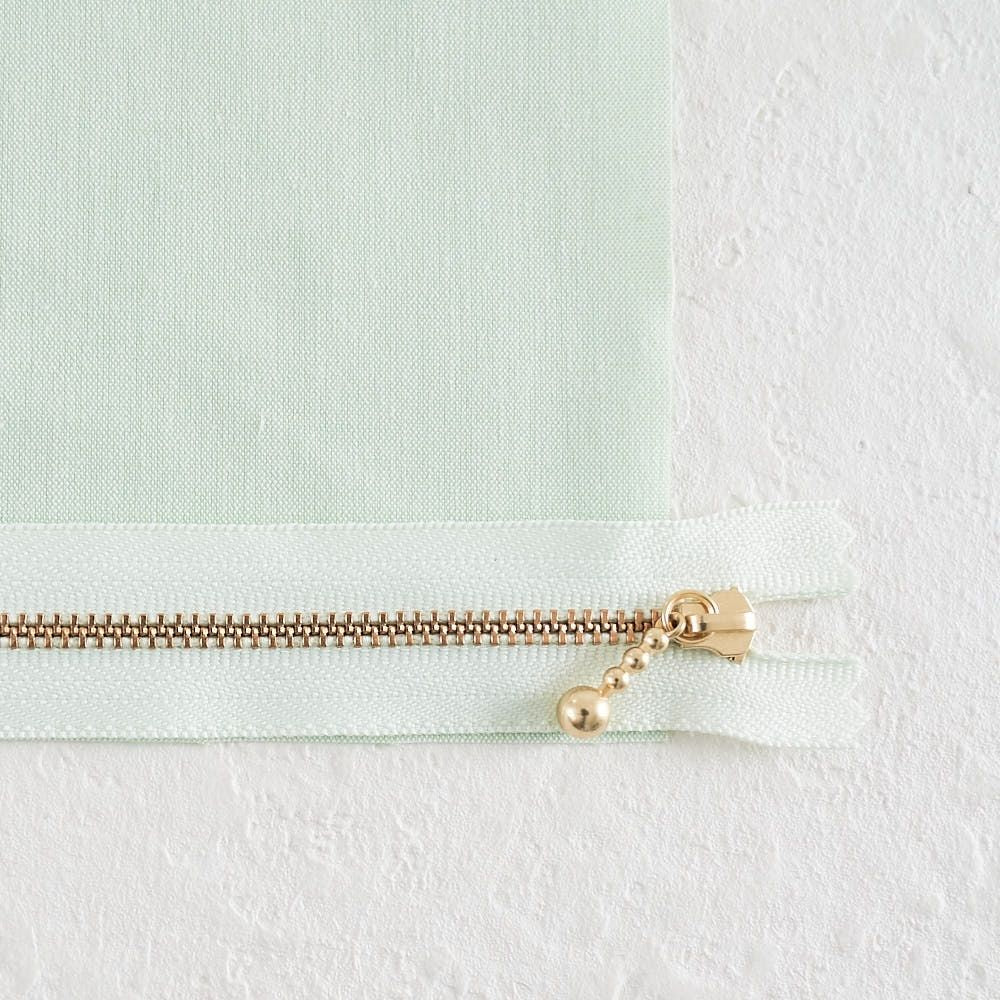 長さが選べる!玉付きファスナー ゴールド 12cm/20cm 全41色#サイズ_12cm