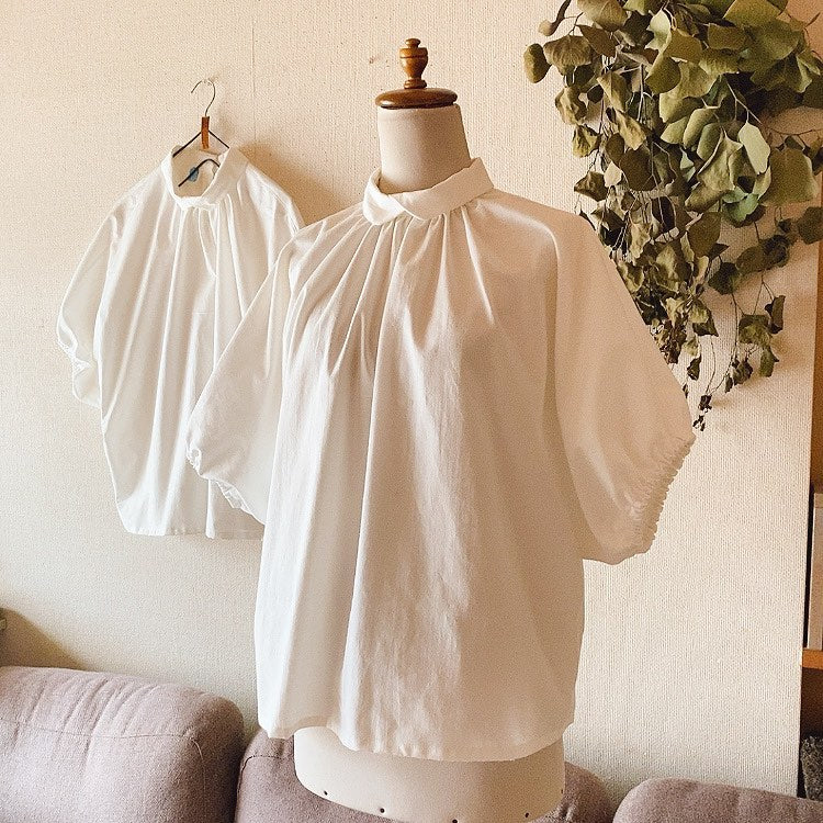 国産 コットン シーチング 大人シャツ Instagram作品例 ChbWDsjPDgh 2 3000-19#カラー_#19オフ白