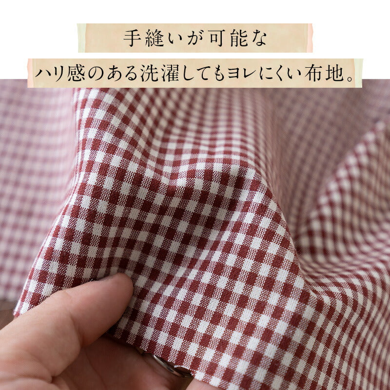 コットン ギンガムチェック 画像6