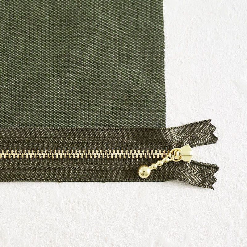 長さが選べる!玉付きファスナー ゴールド 12cm/20cm 全41色#サイズ_12cm
