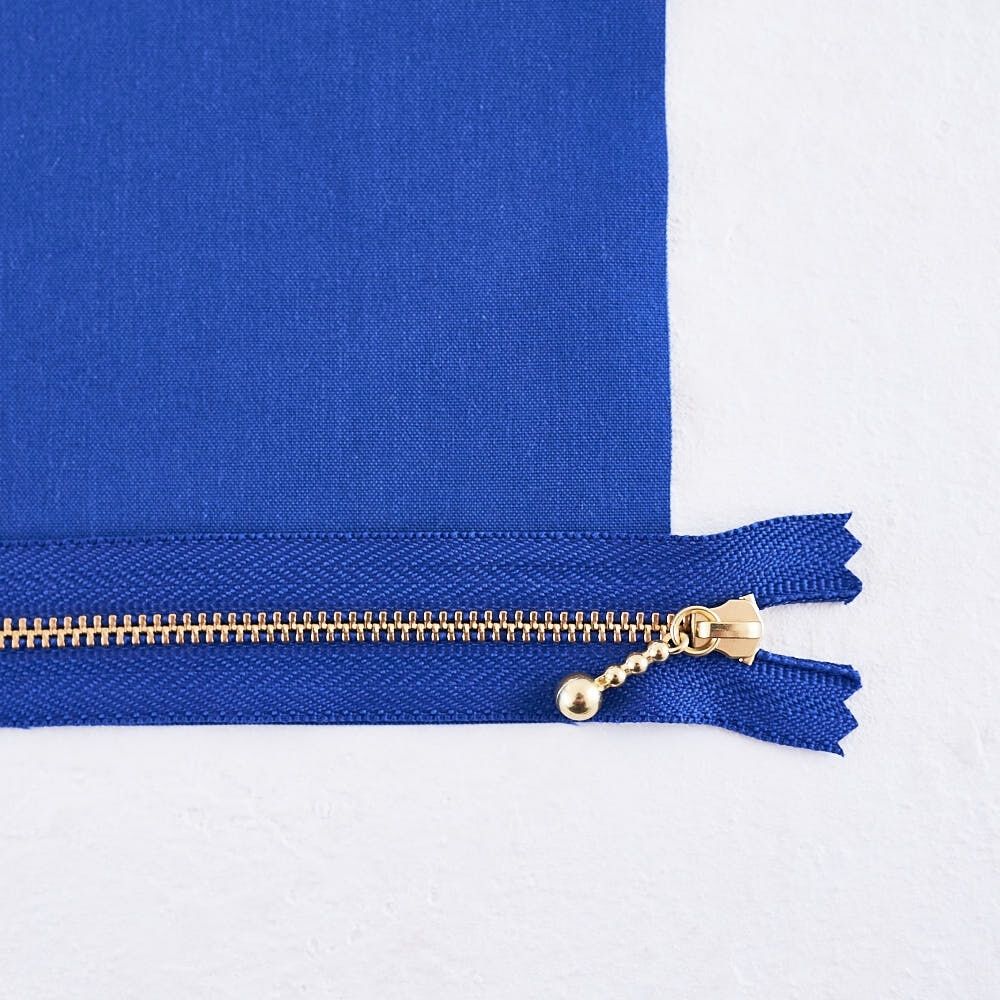 長さが選べる!玉付きファスナー ゴールド 12cm/20cm 全41色#サイズ_12cm