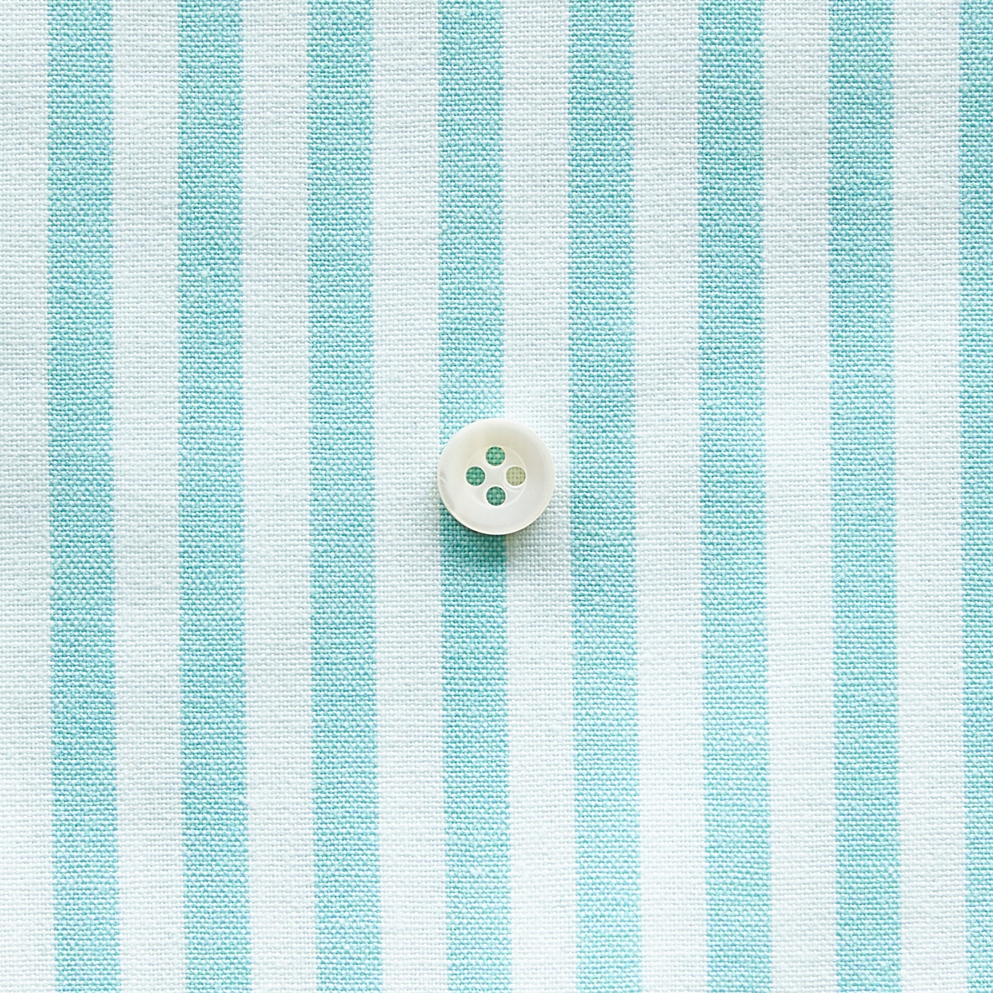 綿ポリダンガリー ストライプ#柄の大きさ_5mm#カラー_#105 ミントグリーン