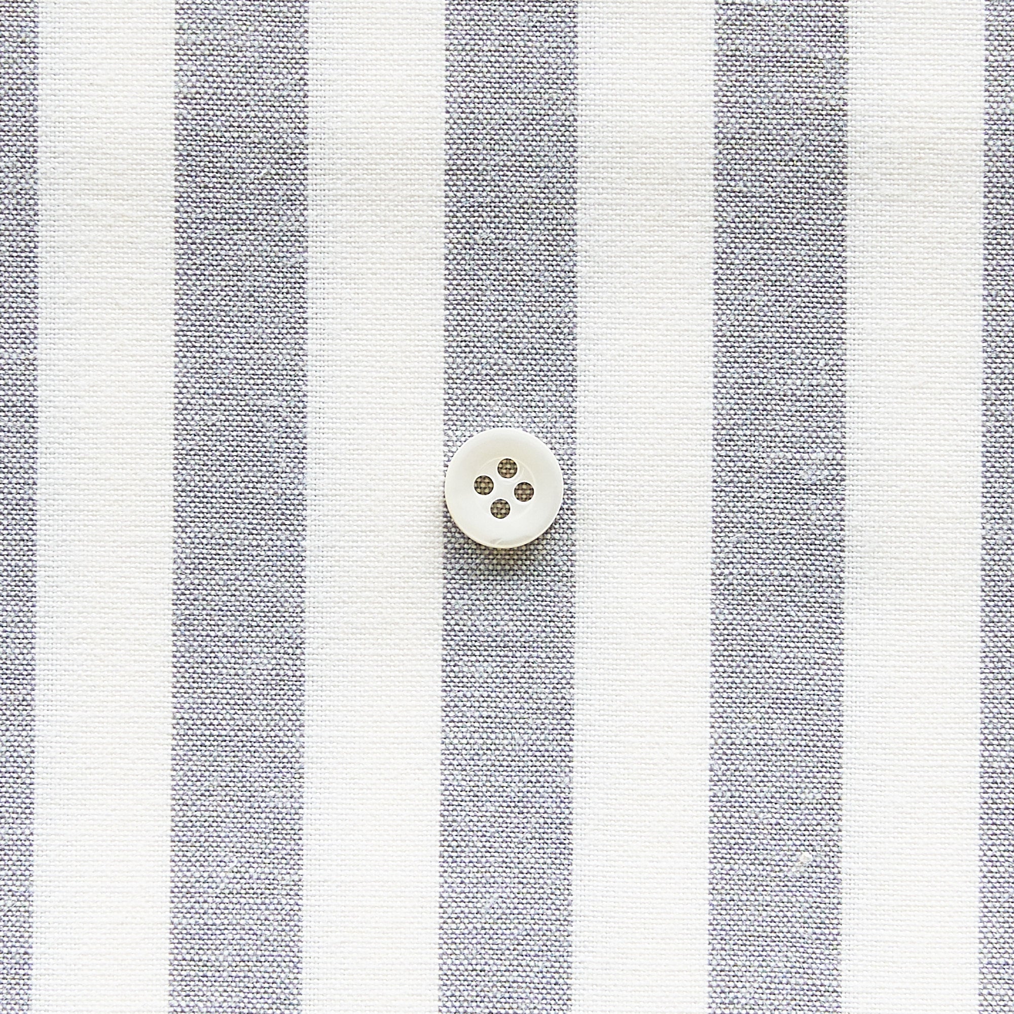 綿ポリダンガリー ストライプ#柄の大きさ_12mm#カラー_#108 グレー