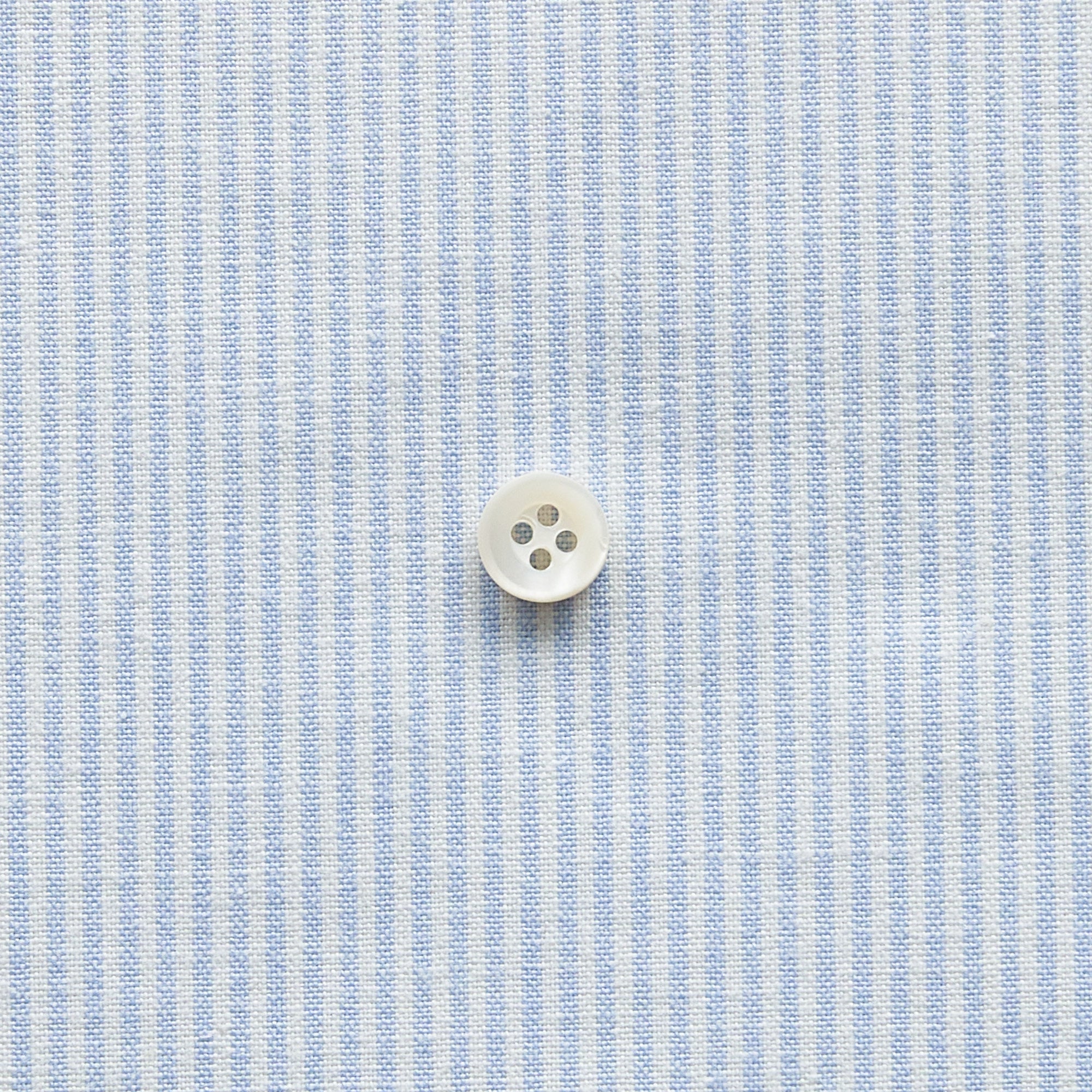 綿ポリダンガリー ストライプ#柄の大きさ_1.5mm#カラー_#103 みずいろ