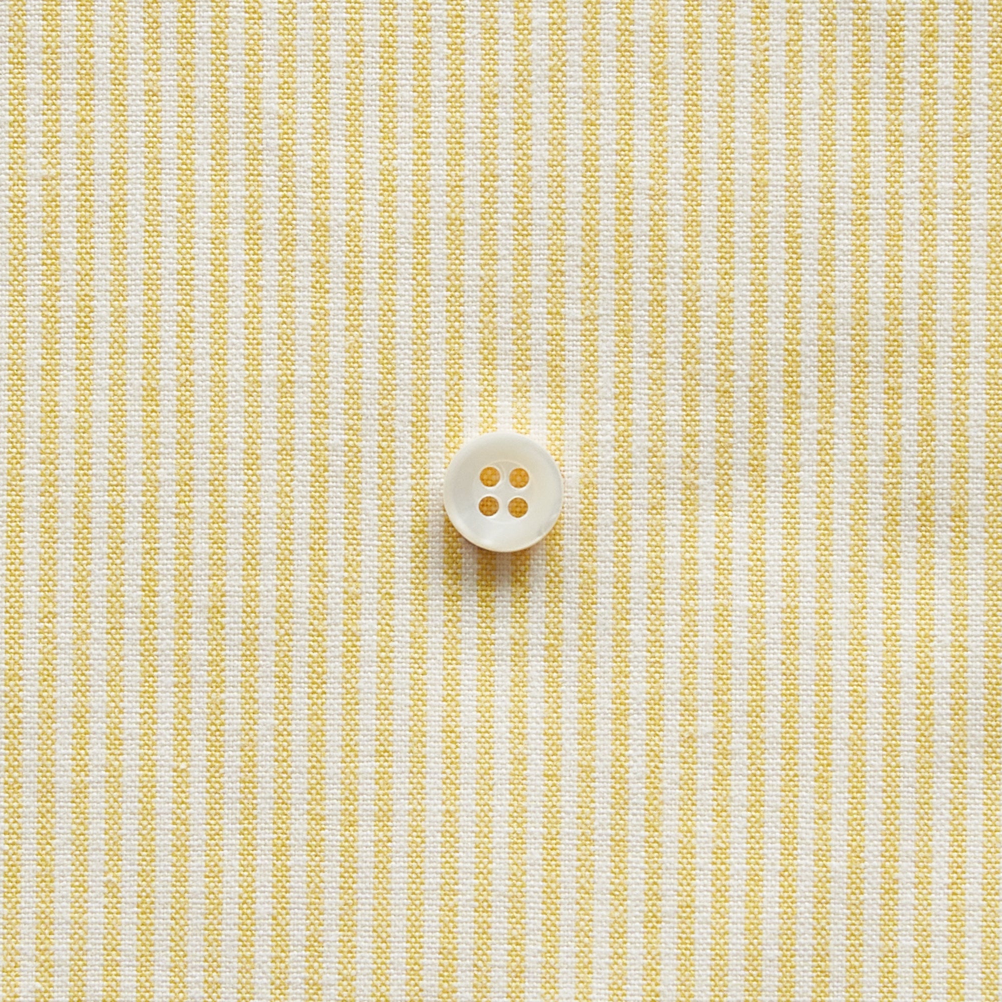 綿ポリダンガリー ストライプ#柄の大きさ_1.5mm#カラー_#104 イエロー