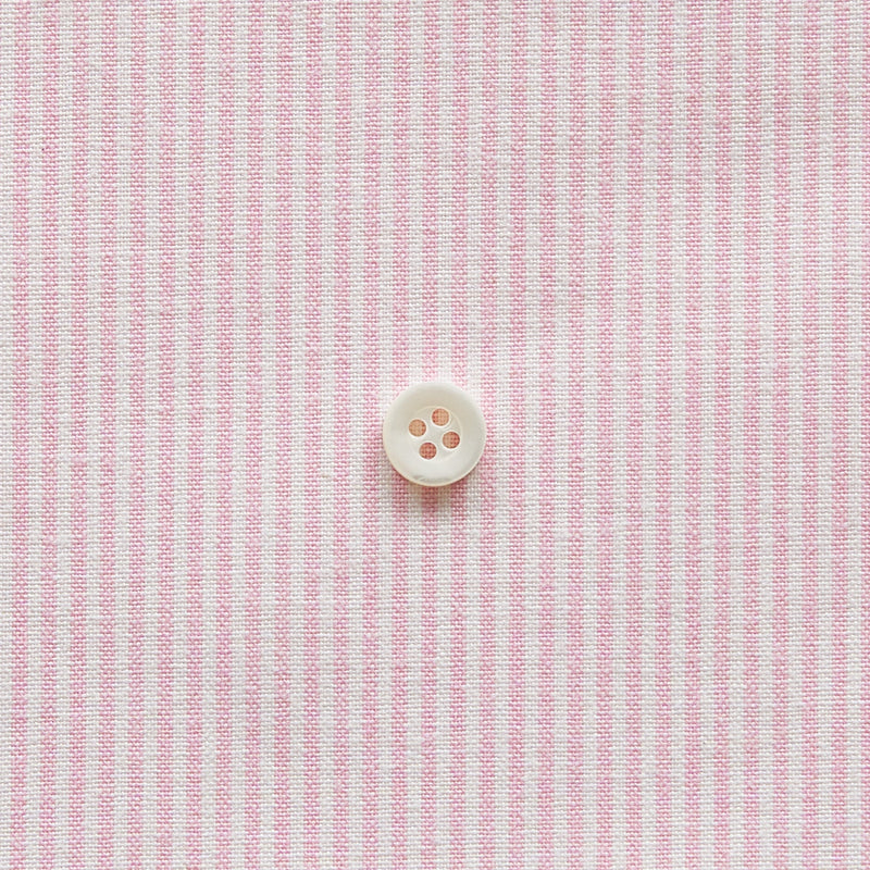 綿ポリダンガリー ストライプ#柄の大きさ_1.5mm#カラー_#109 ピンク