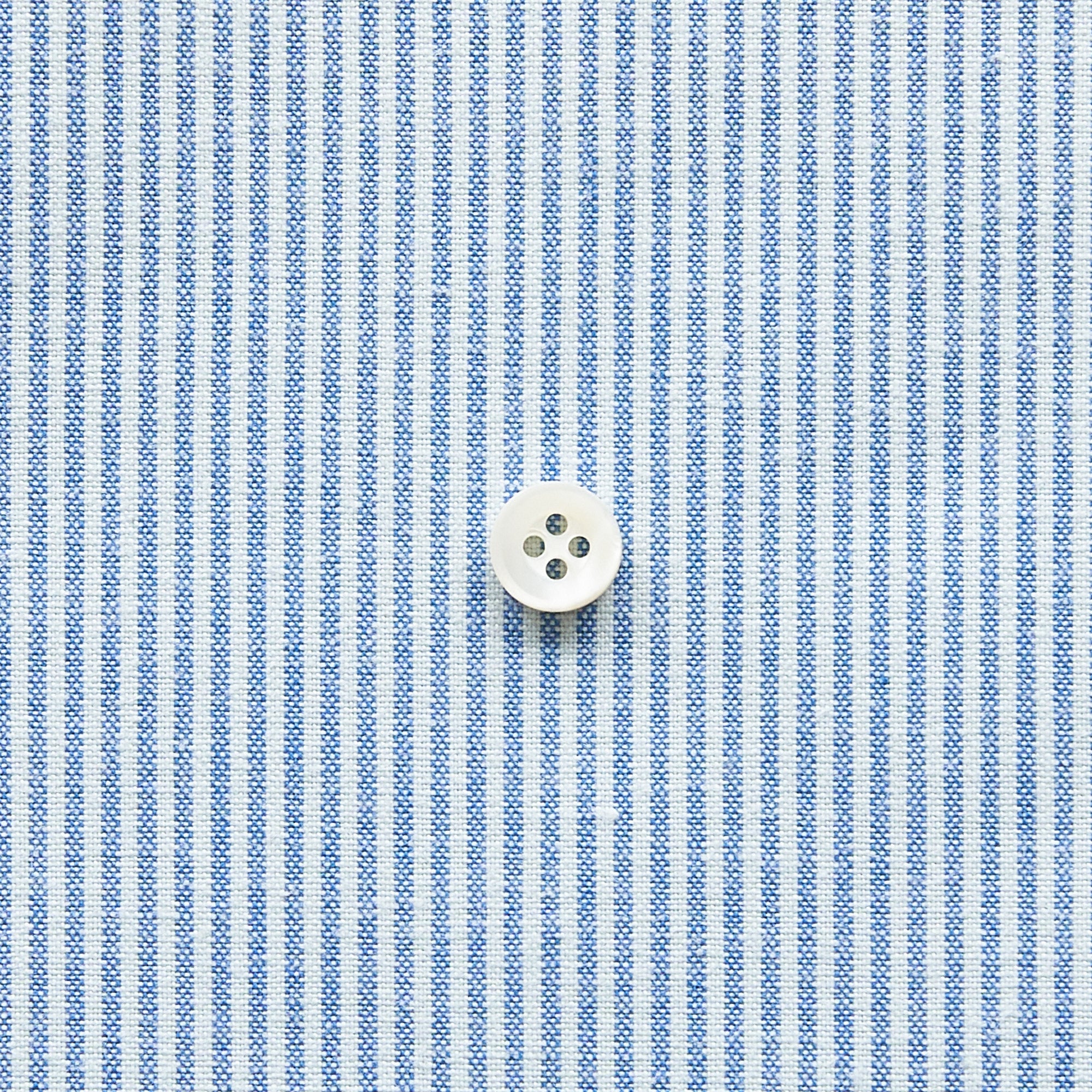 綿ポリダンガリー ストライプ#柄の大きさ_1.5mm#カラー_#118 ブルー