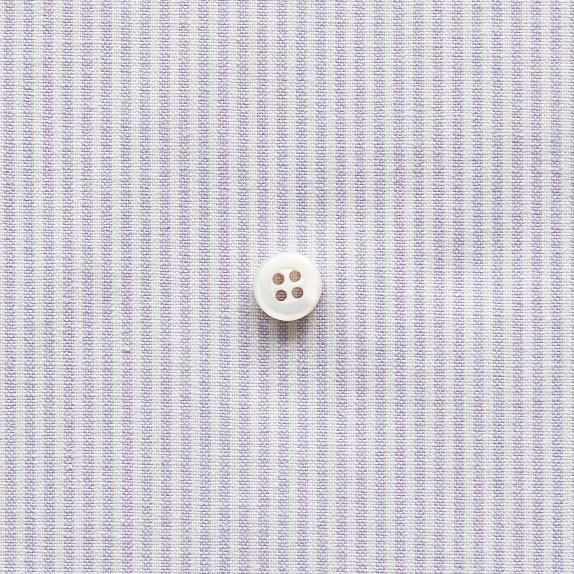 綿ポリダンガリー ストライプ#柄の大きさ_1.5mm#カラー_#123 ペールラベンダー