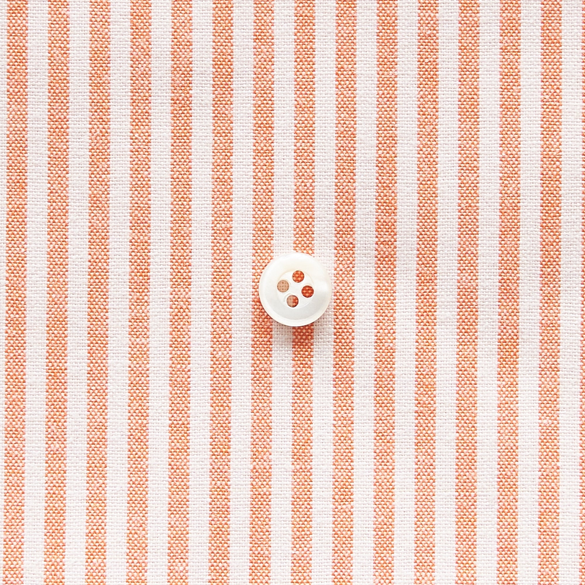 綿ポリダンガリー ストライプ#柄の大きさ_3mm#カラー_#114 オレンジ