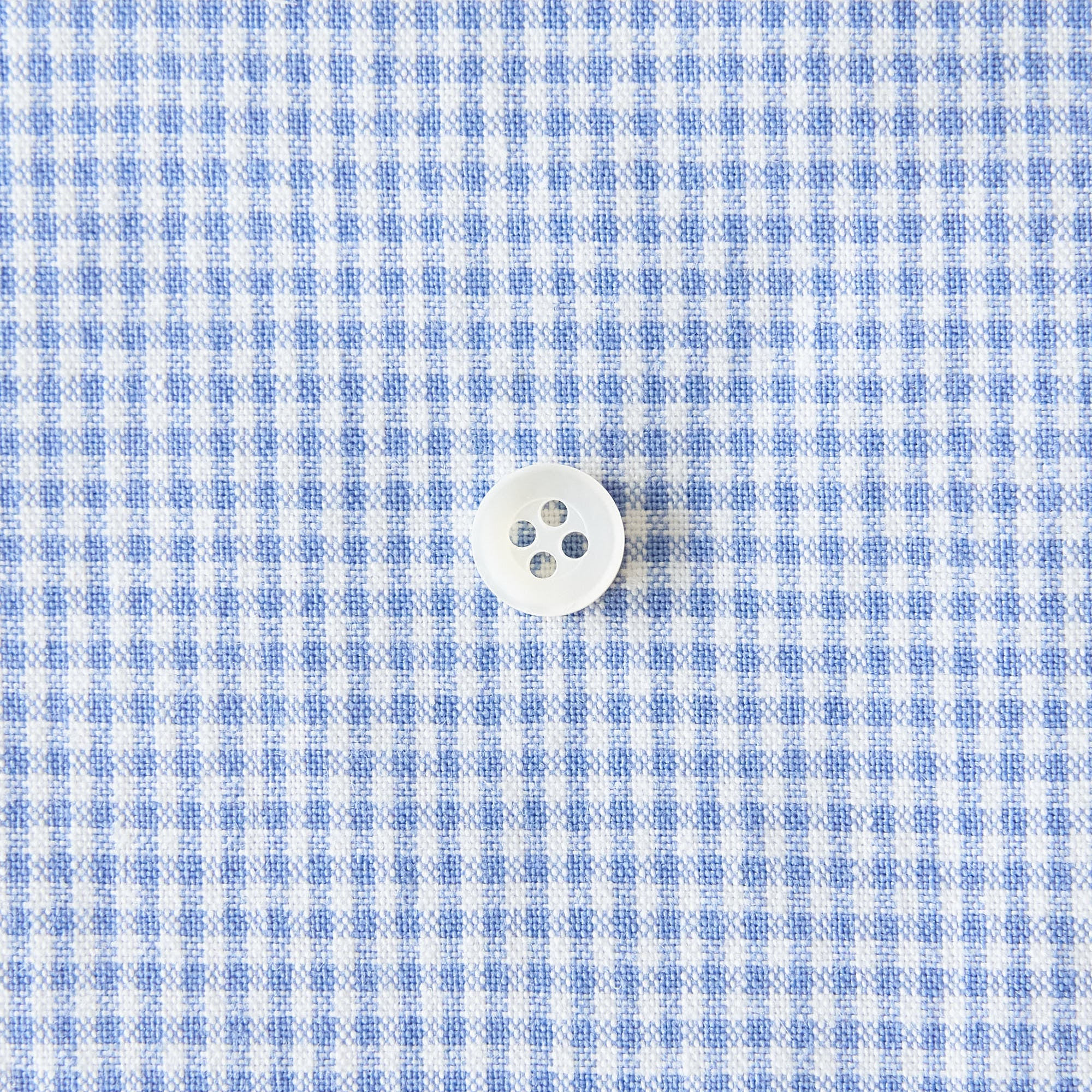綿ポリダンガリー ギンガムチェック#柄の大きさ_1.5mm#カラー_#106 マリンブルー