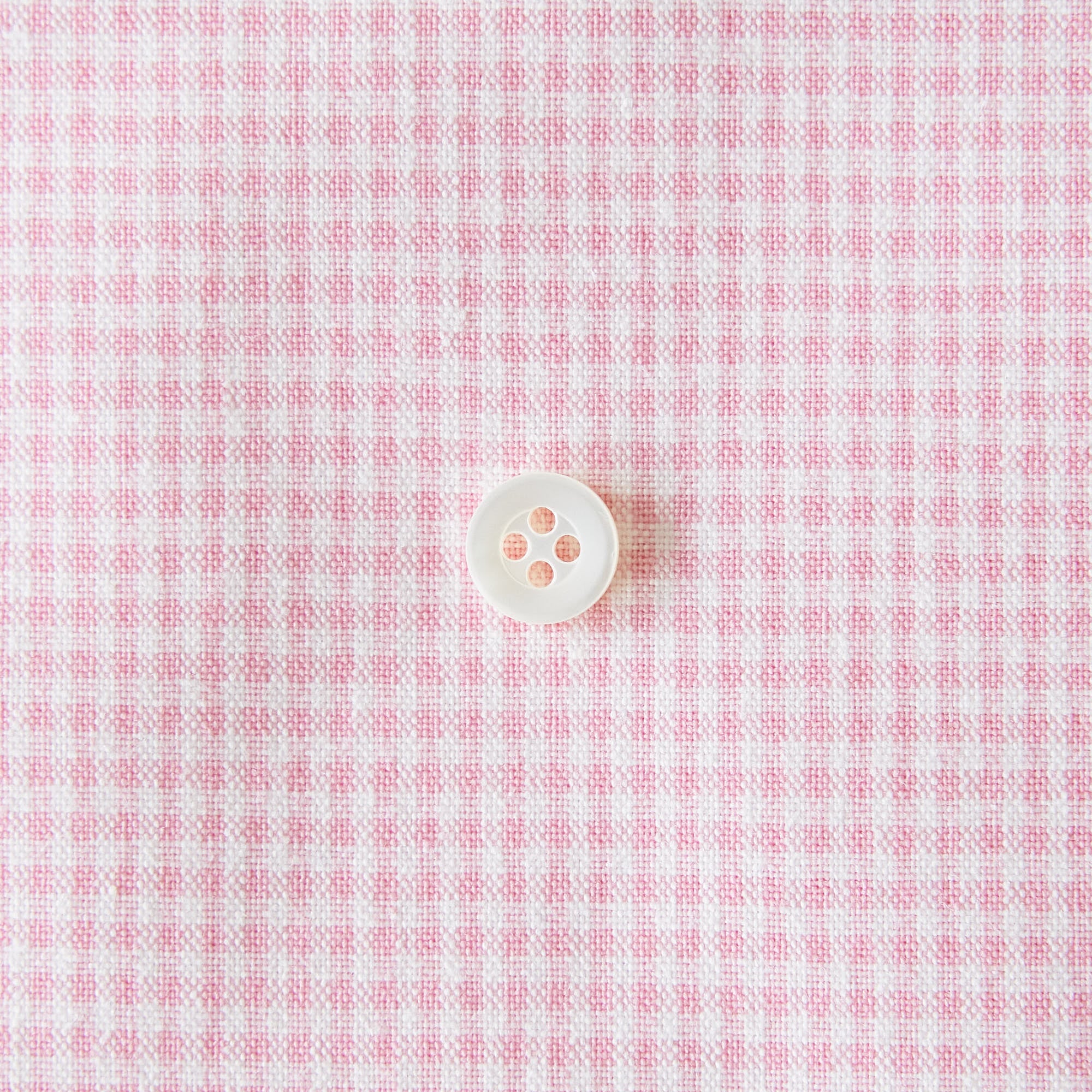 綿ポリダンガリー ギンガムチェック#柄の大きさ_1.5mm#カラー_#109 ピンク