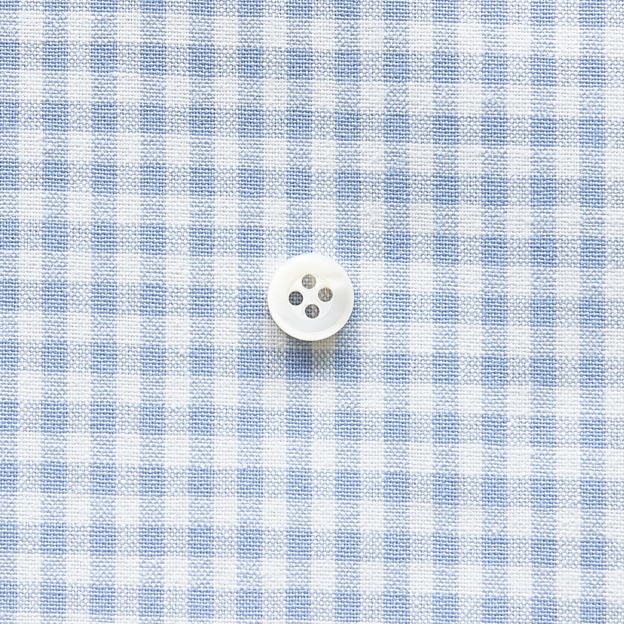 綿ポリダンガリー ギンガムチェック#柄の大きさ_3mm#カラー_#103 みずいろ