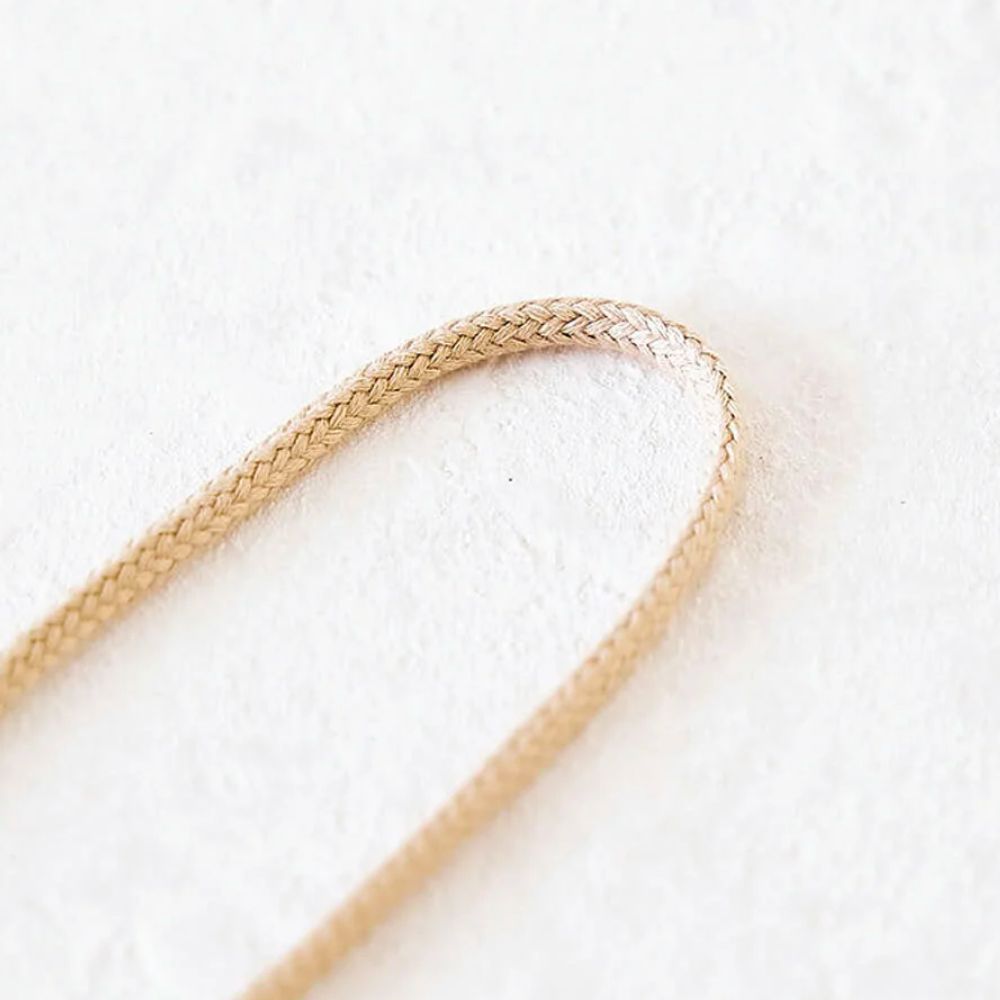 オーガニックコットン 3mm/5mm 丸紐 7color 1m単位#種類_1m単位