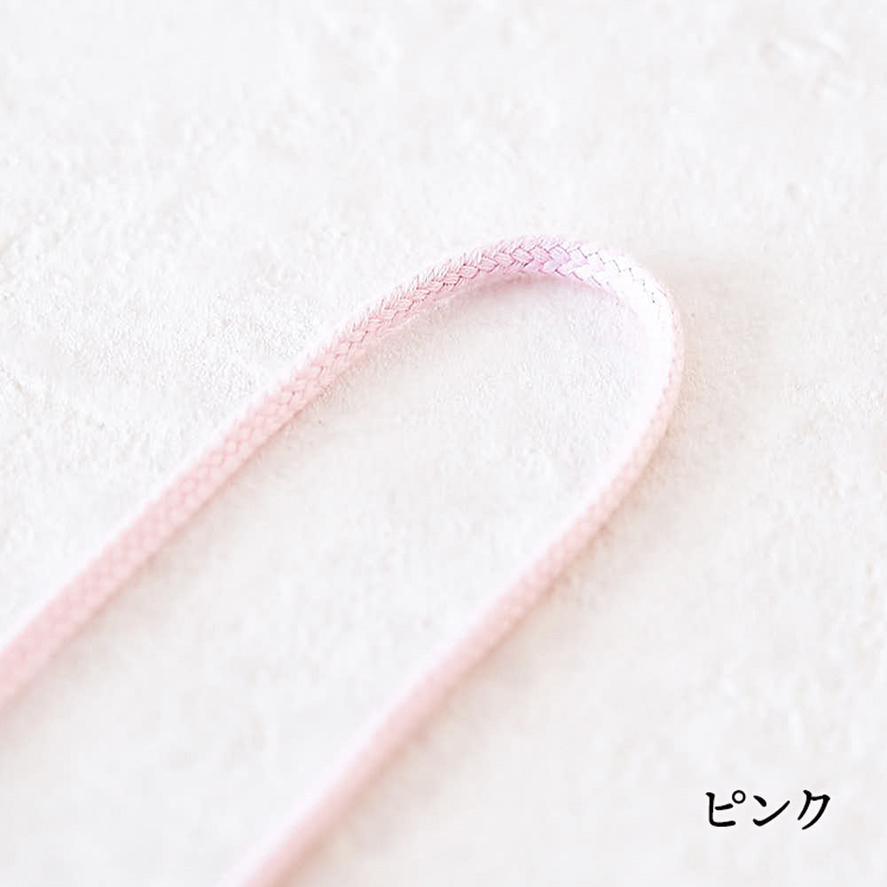 オーガニックコットン 3mm/5mm 丸紐 7color 1m単位 画像4
