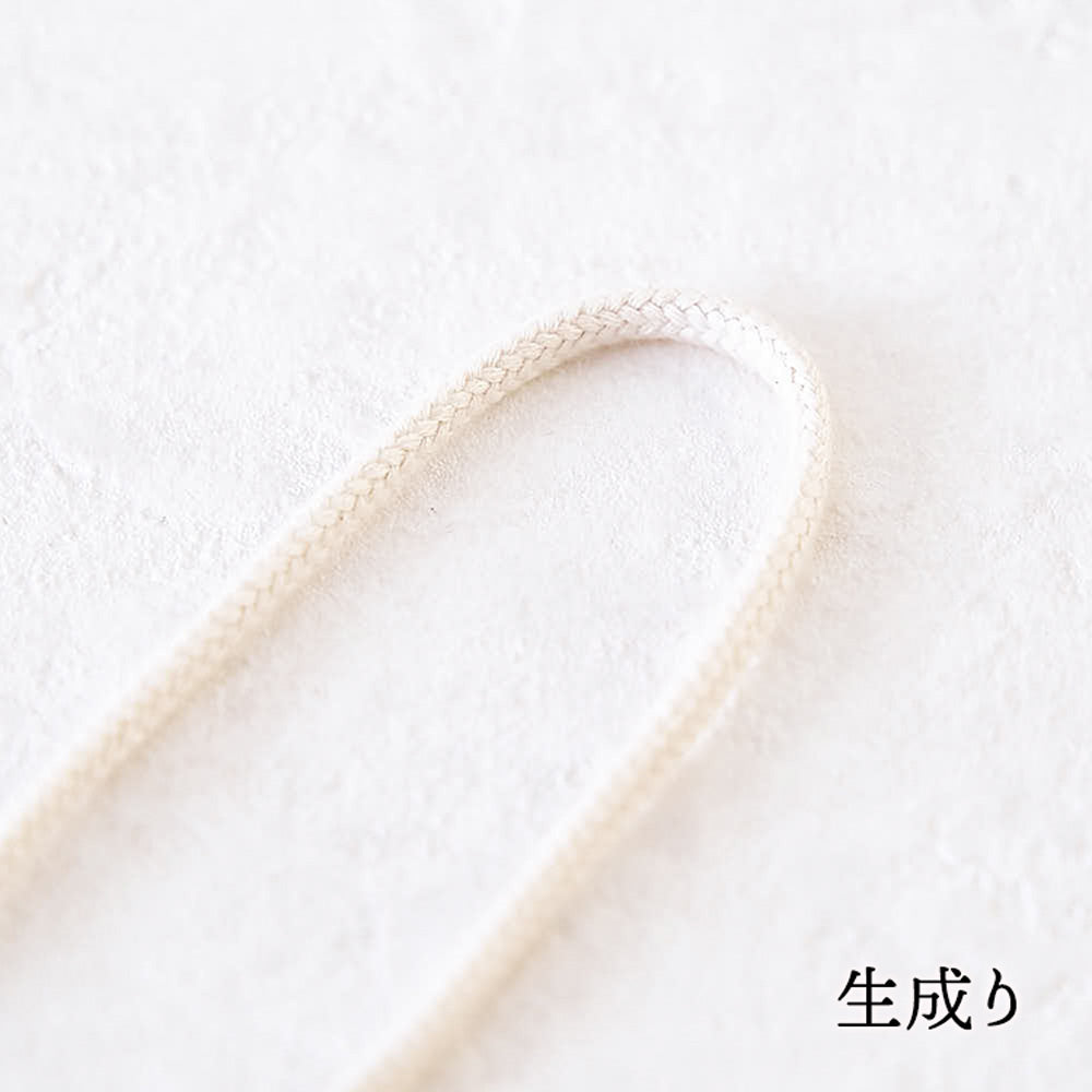 オーガニックコットン 3mm/5mm 丸紐 7color 1m単位 画像9
