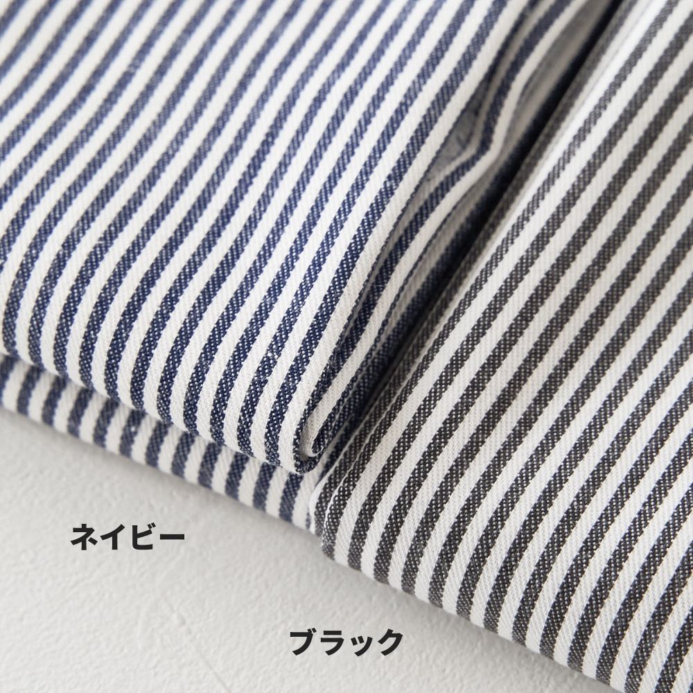 色落ちしない 綿ポリヒッコリー 10オンス相当 画像5