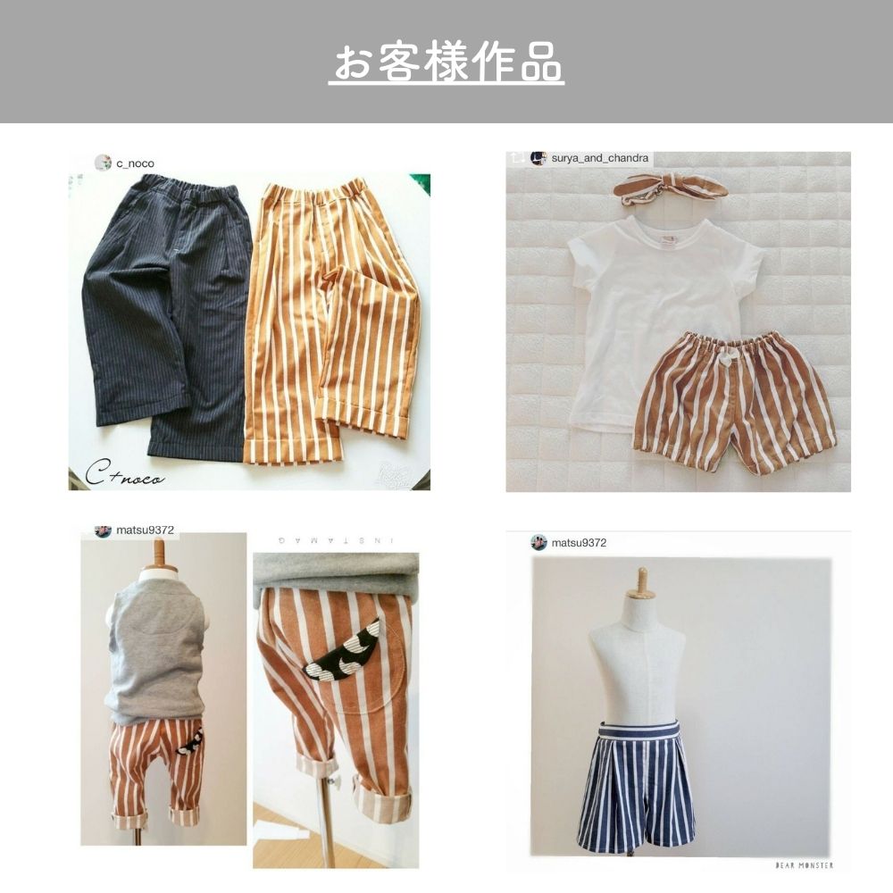 色落ちしない 綿ポリデニムストライプ 10オンス相当 画像11