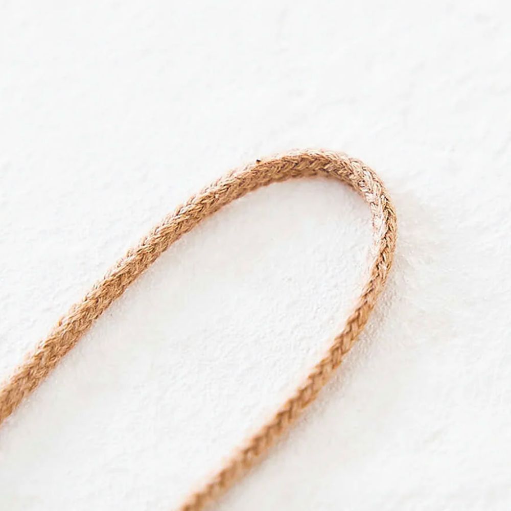 オーガニックコットン 3mm/5mm 丸紐 7color 1m単位#種類_1m単位