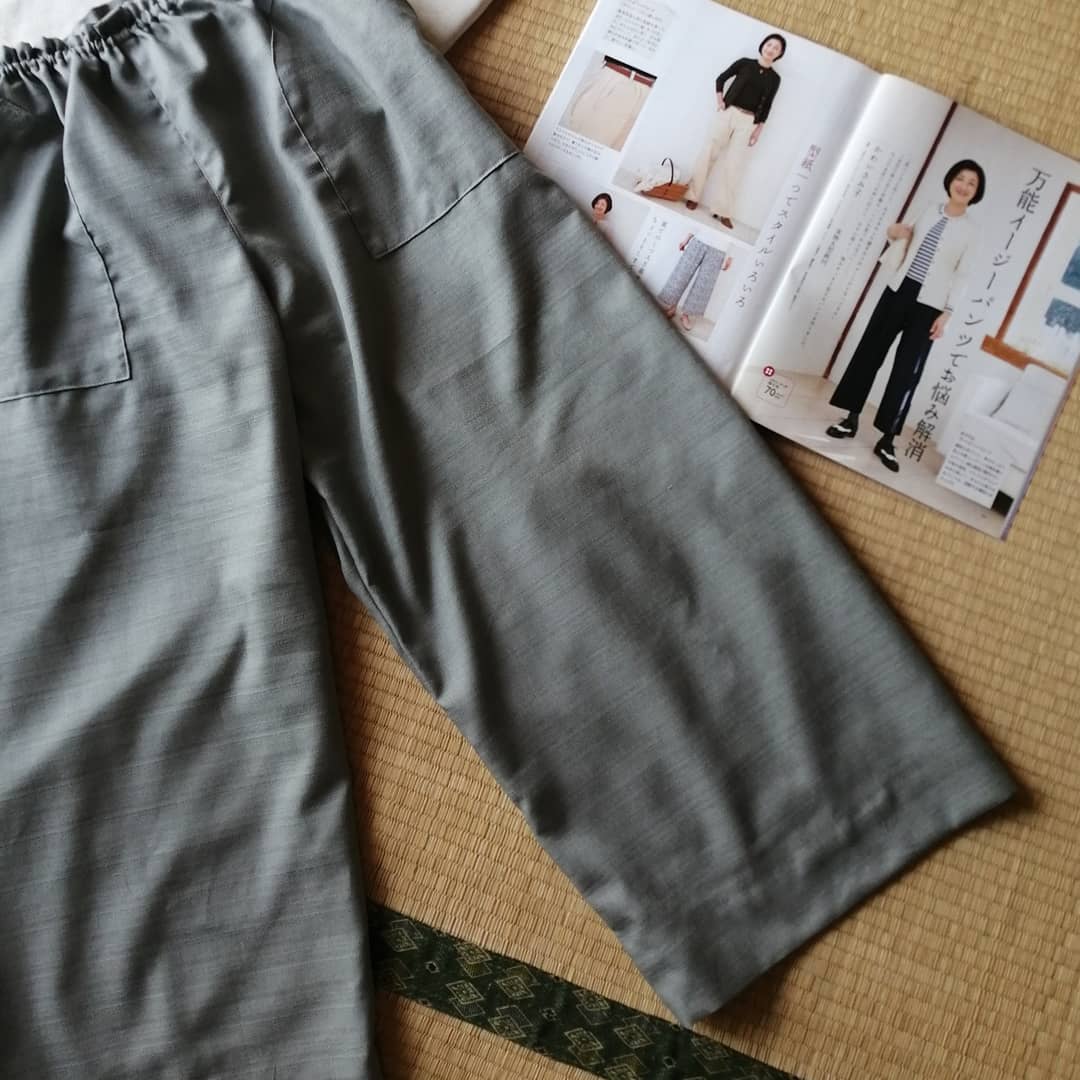 綿ポリ バニラン 大人パンツ Instagram作品例 CQw4onXHvnH 1 6500-141#カラー_カーキ