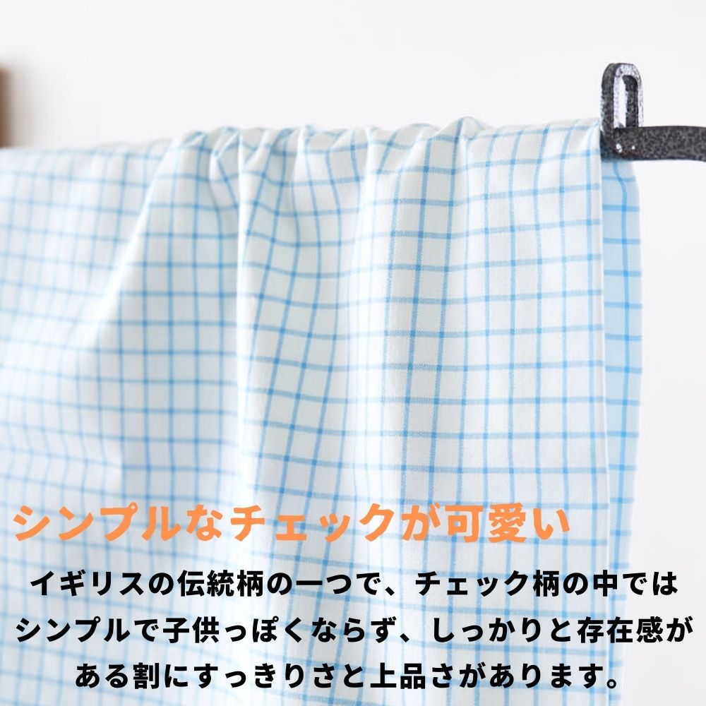 綿ポリ ソフトダンガリー ウィンドウチェック 画像14