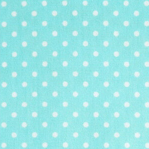 ブロード ドット 水玉 #54 ライトブルー #カラー_#54 ライトブルー