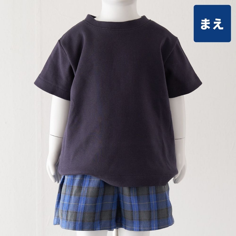 Tシャツ型紙 メンズにも使える着用イメージ