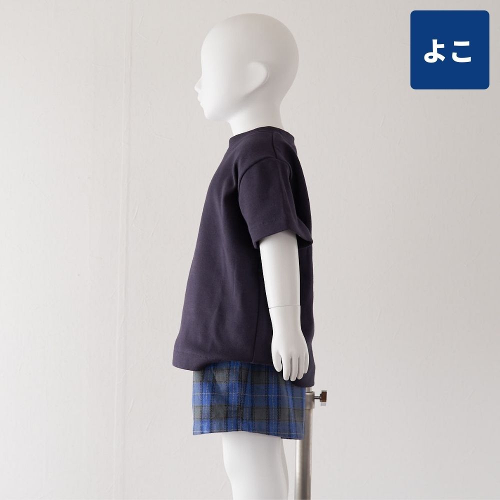 Tシャツ型紙 子ども服として使える着用イメージ