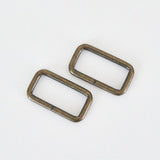 金属 角カン 25mm アンティークゴールド 2個入