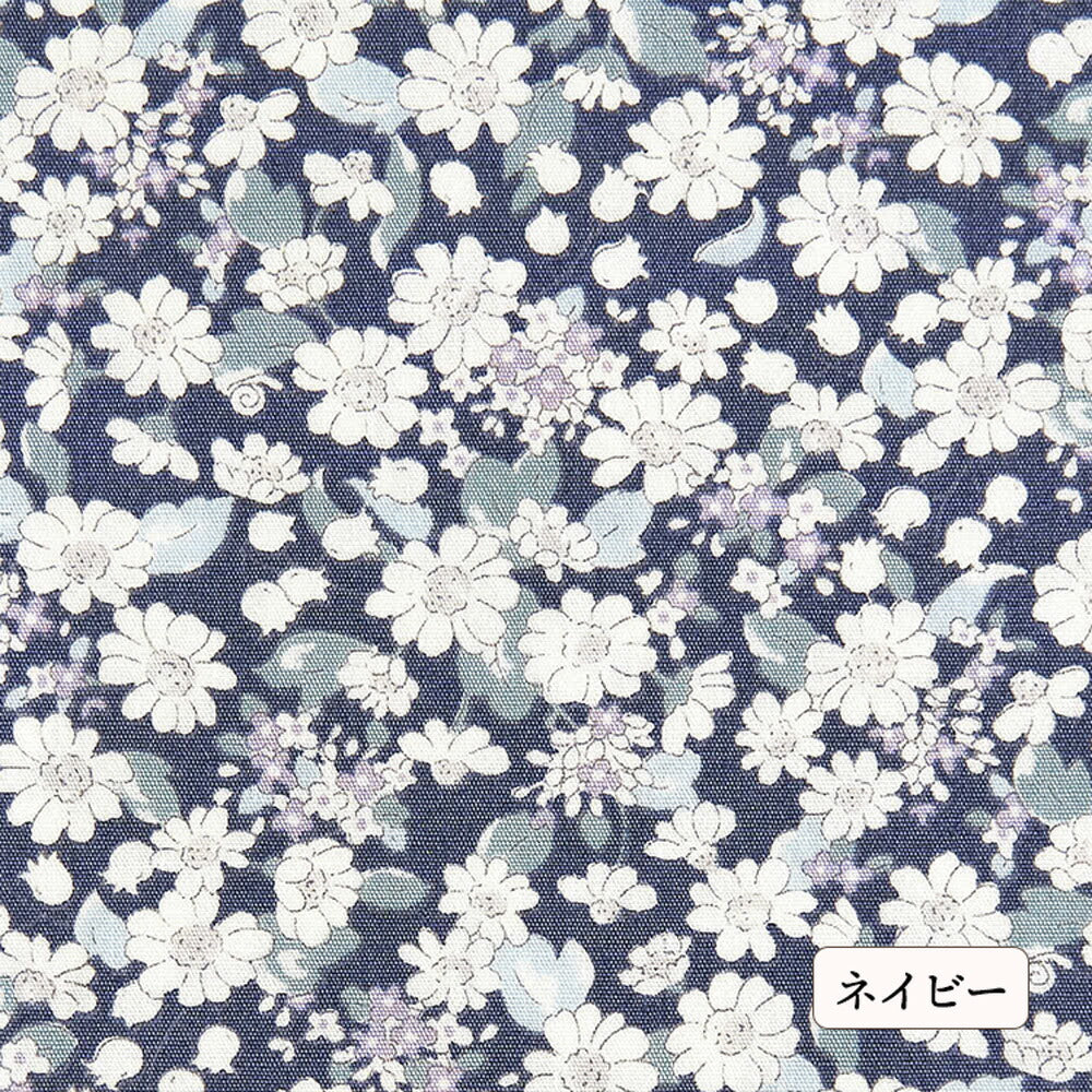 コットンブロード 花柄プリント