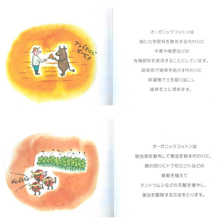オーガニックコットン 7mm 袋ひも 7color 1m単位 画像7