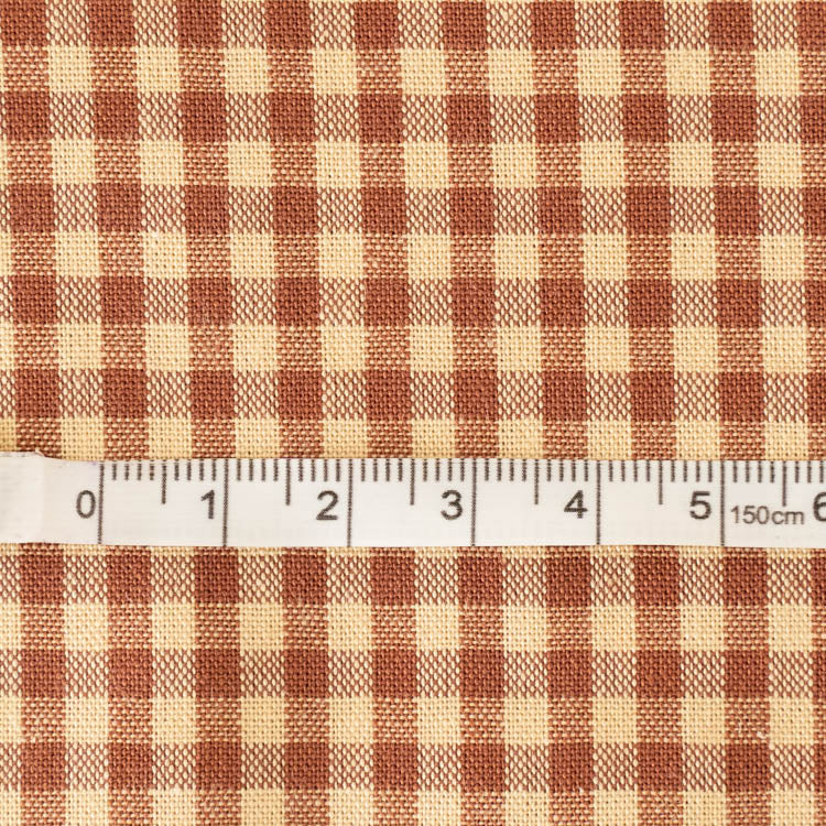 コットン 3mmギンガムチェック