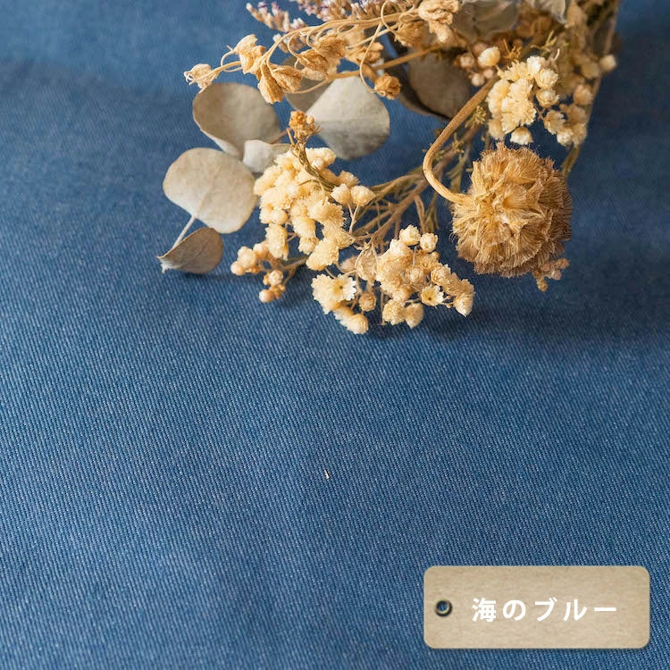 色落ちしない 綿ポリデニム 10オンス相当 画像4