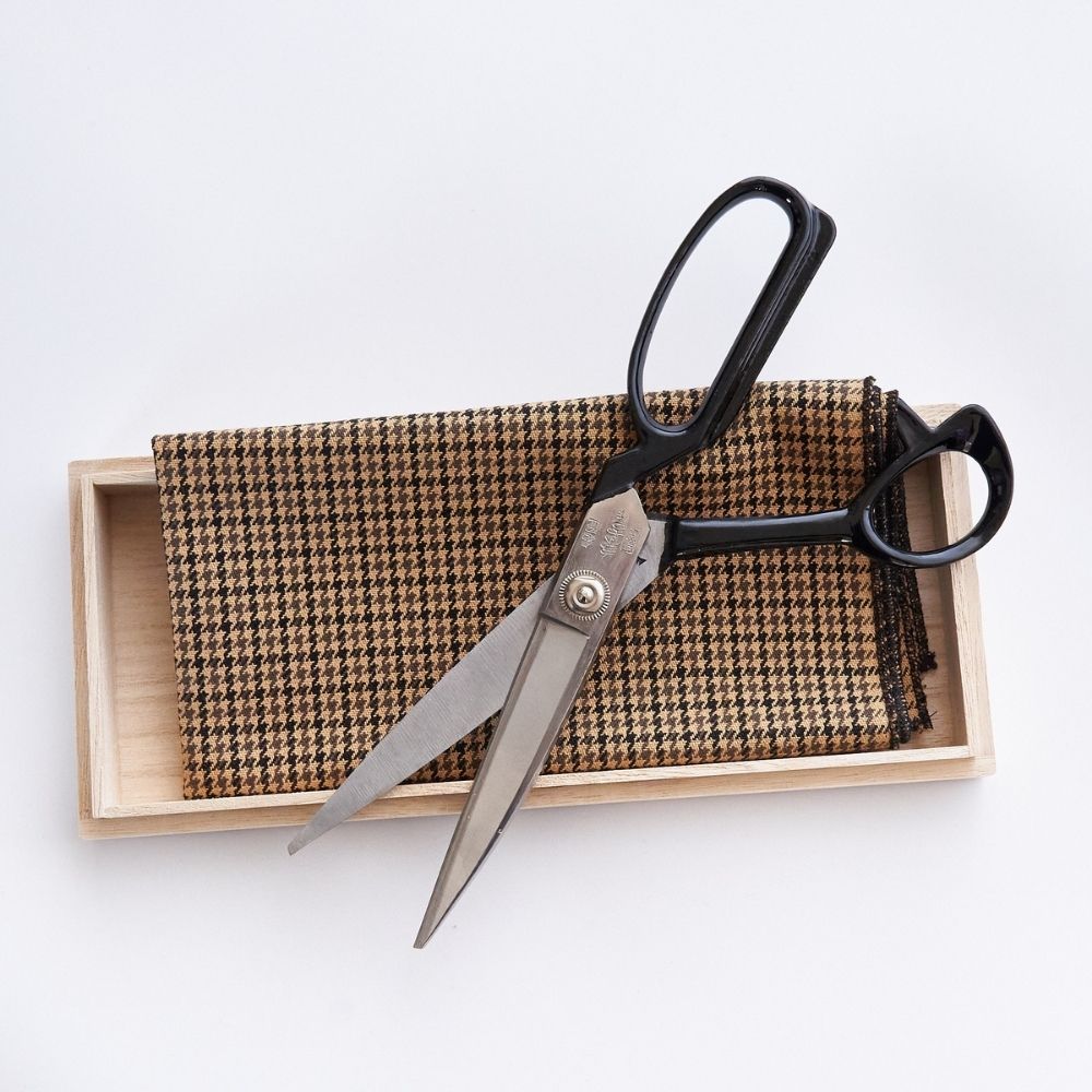 播州刃物 広瀬道和(Michikazu Hirose) 作 洋裁鋏 210mm / Banshu Hamono Sewing Scissors 210mm 名前入り 画像3