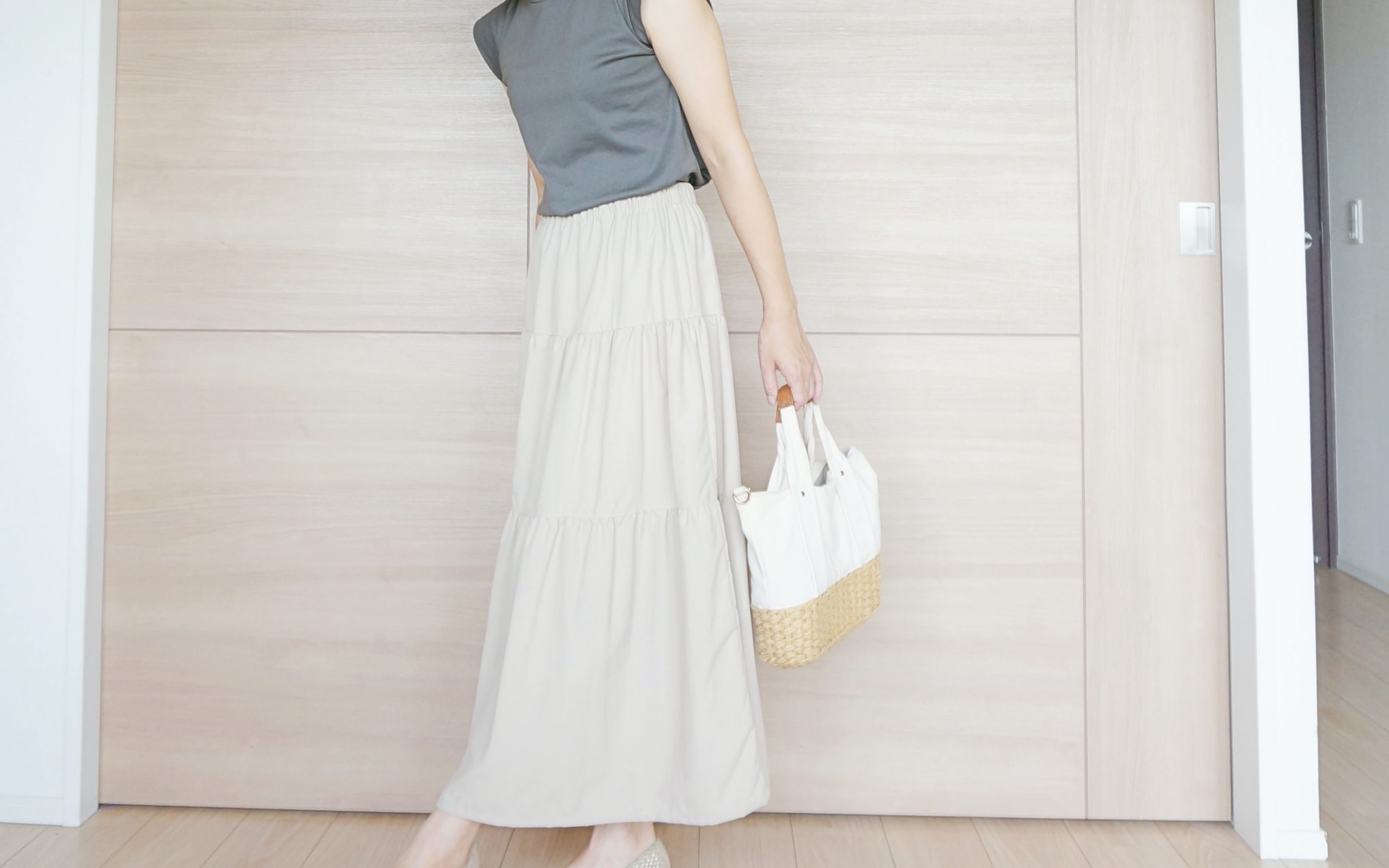 【製作時間３時間】大人かわいい、ティアードスカートの作り方｜大人服
