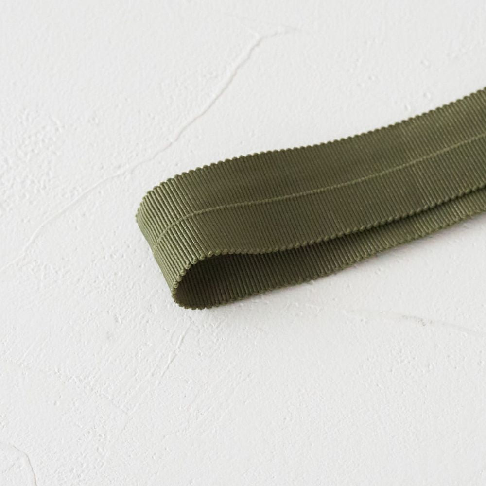 雑貨用内巻きテープ 25mm 1m単位オーダーカット#色_カーキ