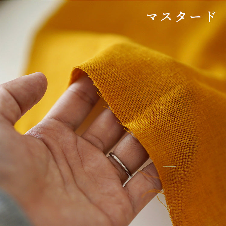 とろける 国産 綿麻 ダブルガーゼ