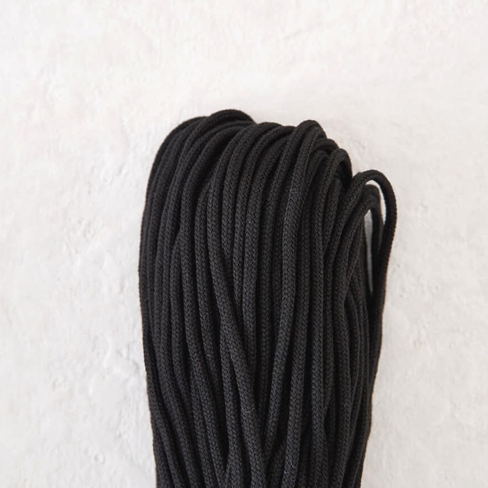 アクリルひも 3mm  5mカット済#色_ブラック