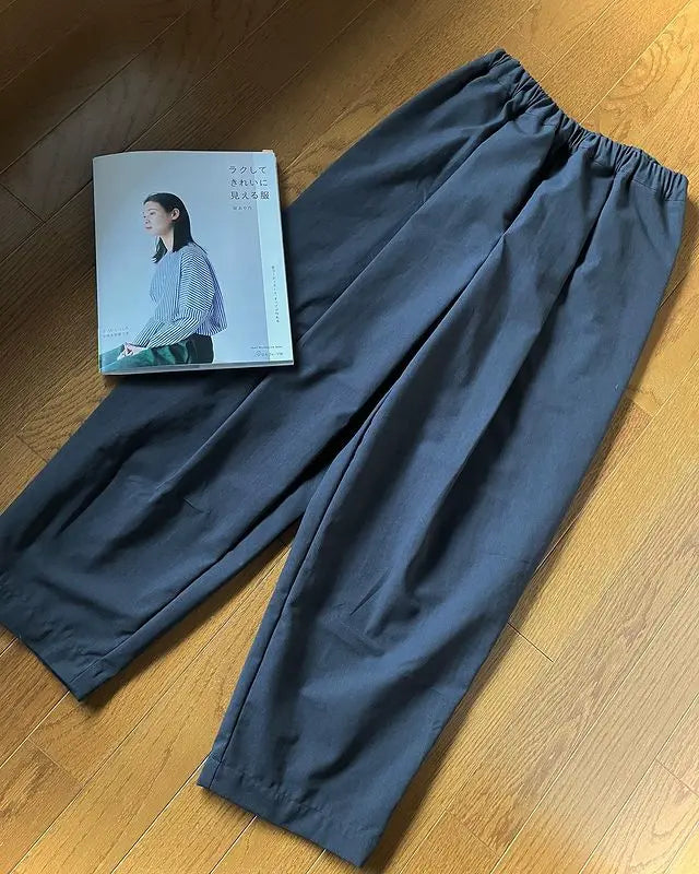 パンツの作品例 綿ポリダンガリー 無地