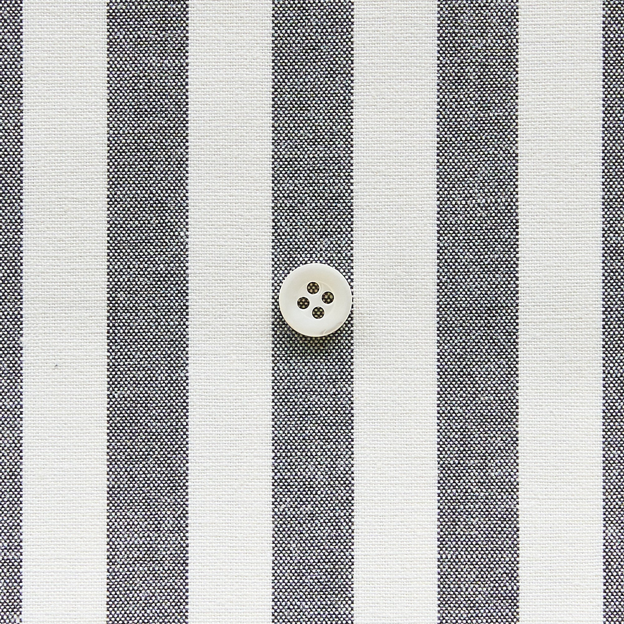 綿ポリダンガリー ストライプ#柄の大きさ_12mm#カラー_#120 ダークグレー