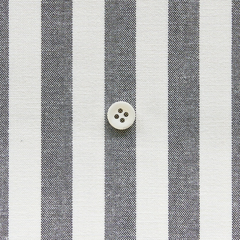綿ポリダンガリー ストライプ#柄の大きさ_12mm#カラー_#120 ダークグレー