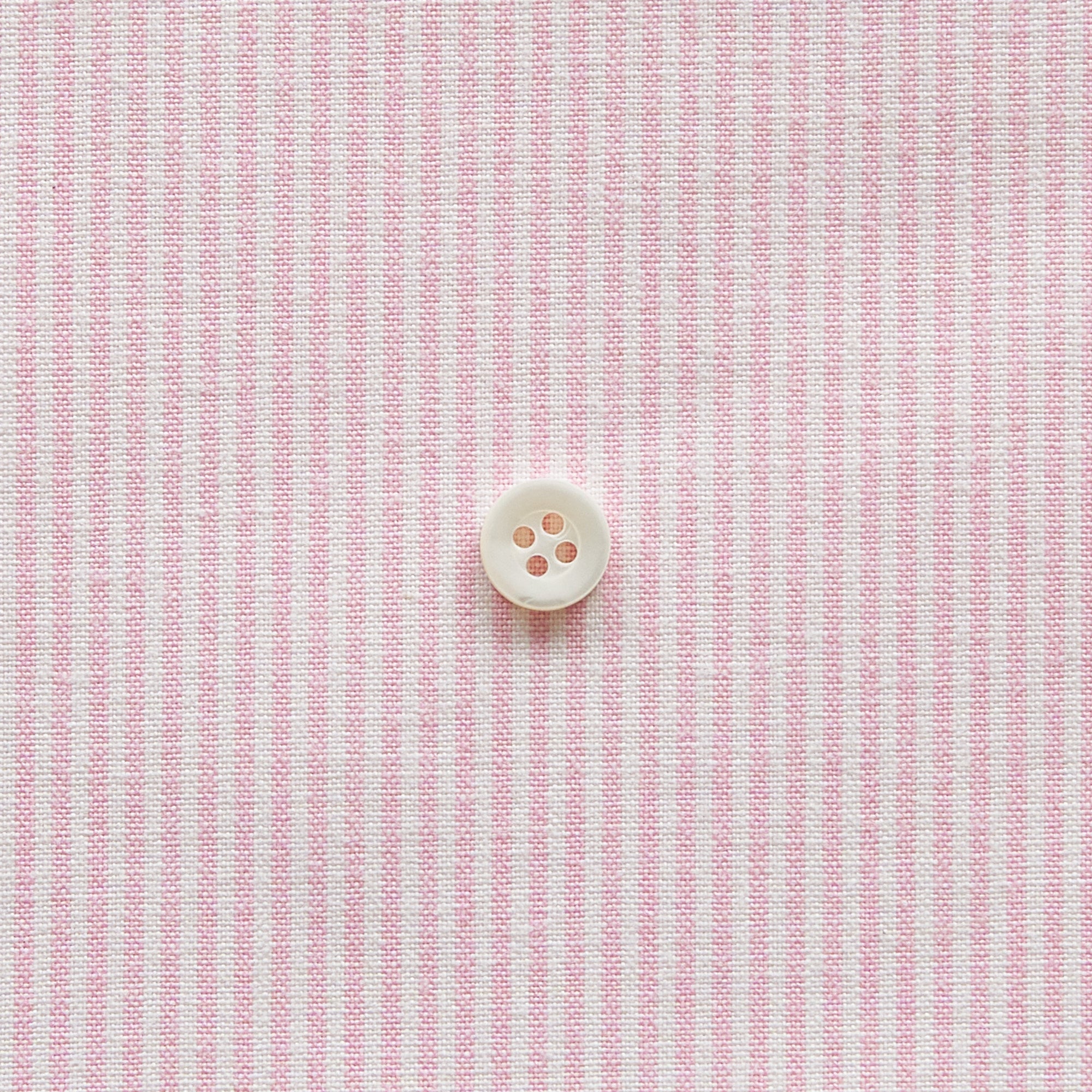 綿ポリダンガリー ストライプ#柄の大きさ_1.5mm#カラー_#109 ピンク