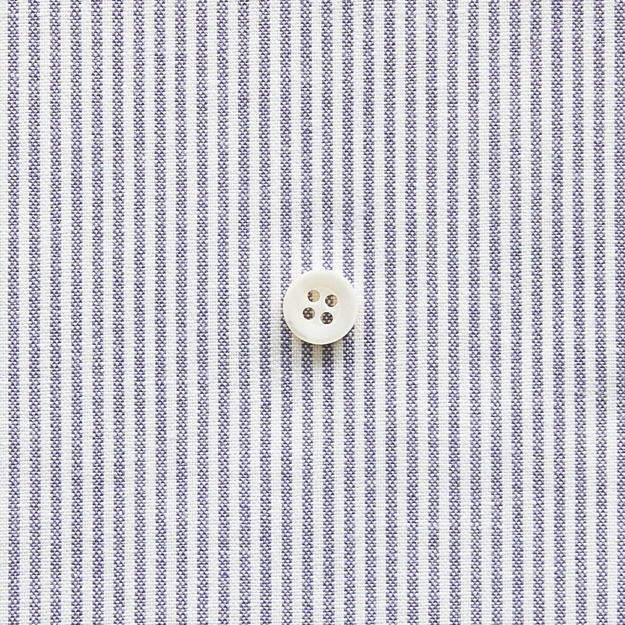 綿ポリダンガリー ストライプ#柄の大きさ_1.5mm#カラー_#110 パープル