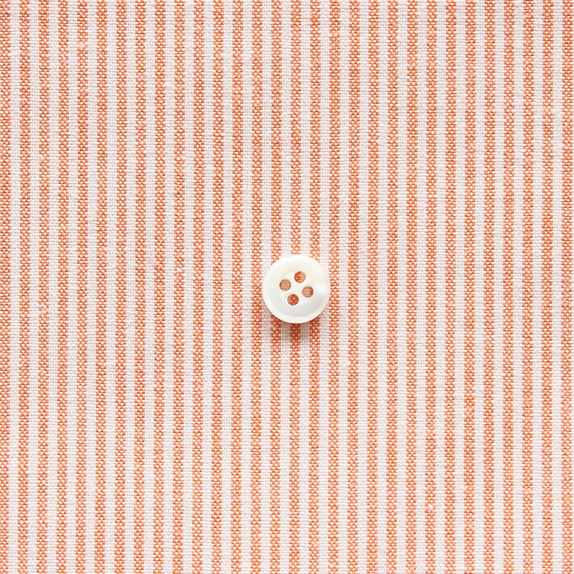 綿ポリダンガリー ストライプ#柄の大きさ_1.5mm#カラー_#114 オレンジ