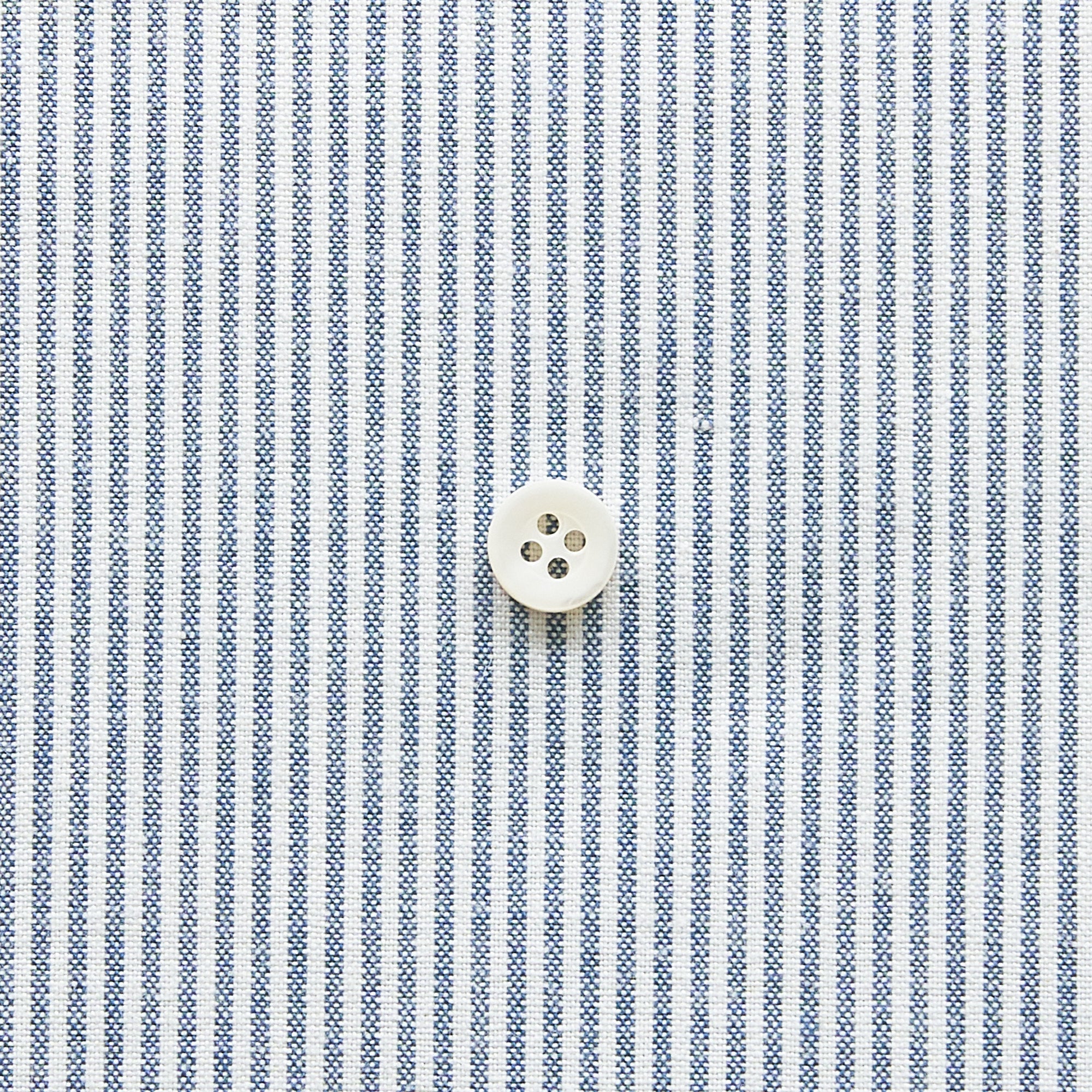 綿ポリダンガリー ストライプ#柄の大きさ_1.5mm#カラー_#119 ネイビー