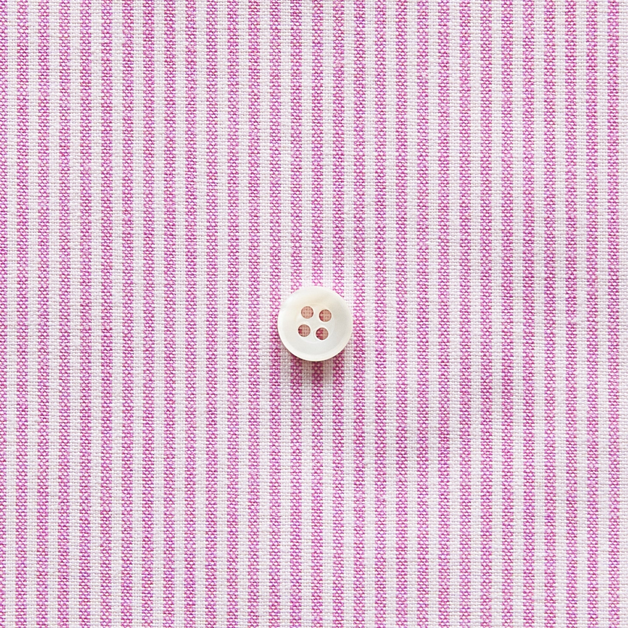 綿ポリダンガリー ストライプ#柄の大きさ_1.5mm#カラー_#121 ラズベリー