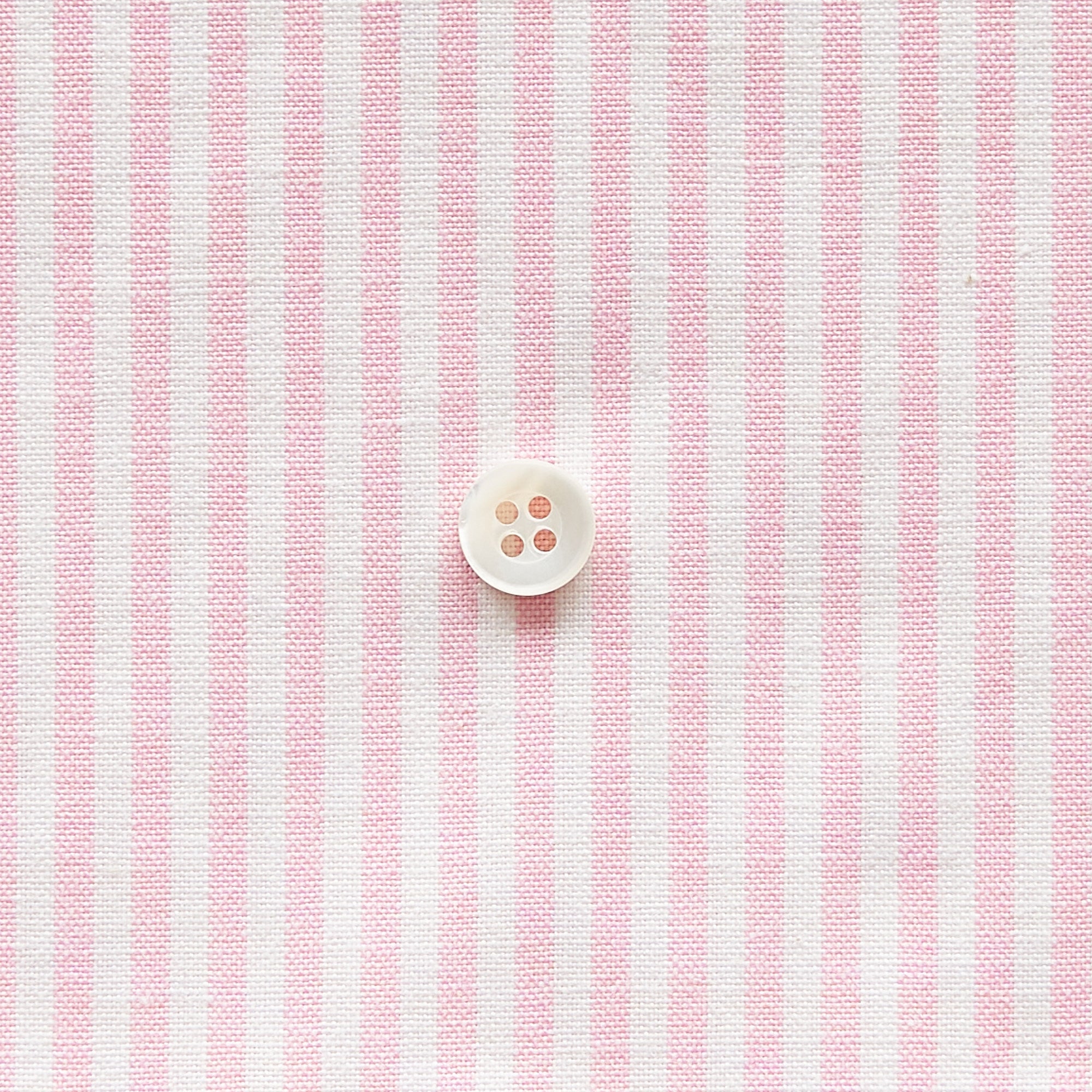 綿ポリダンガリー ストライプ#柄の大きさ_3mm#カラー_#109 ピンク