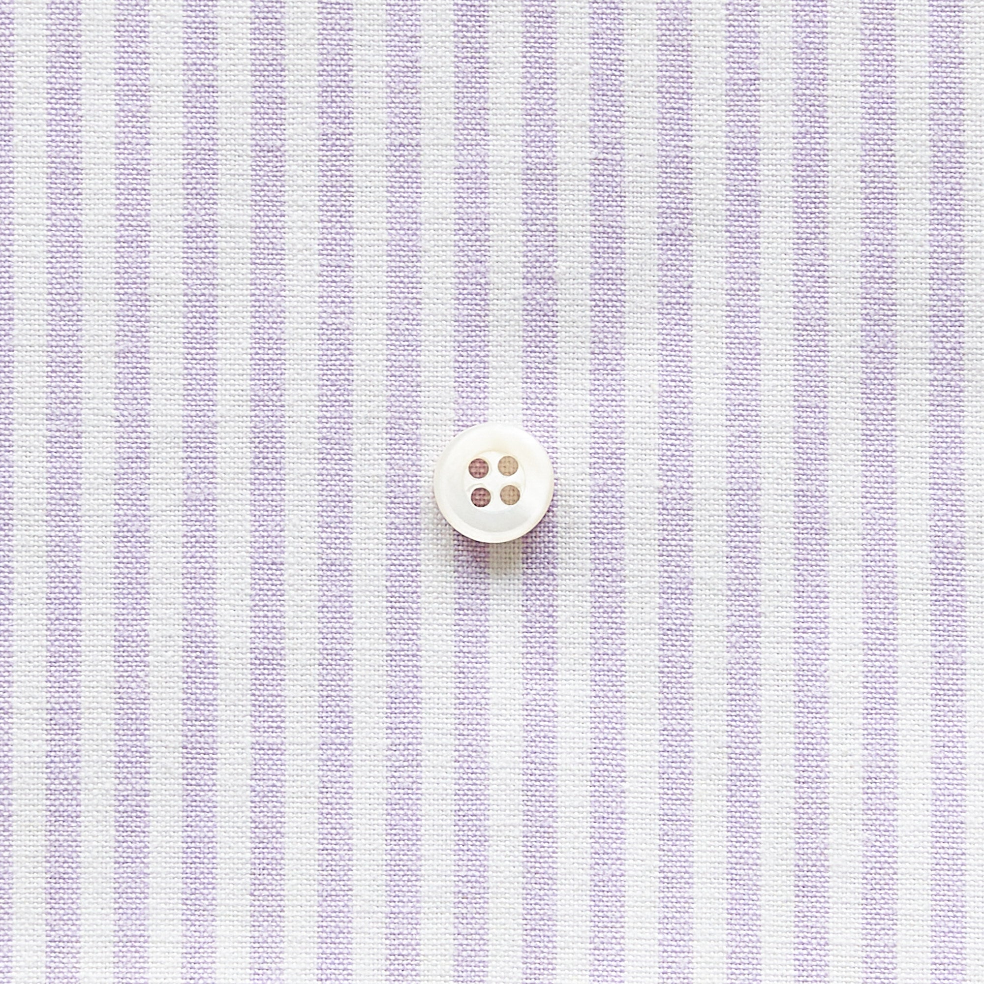 綿ポリダンガリー ストライプ#柄の大きさ_3mm#カラー_#123 ペールラベンダー