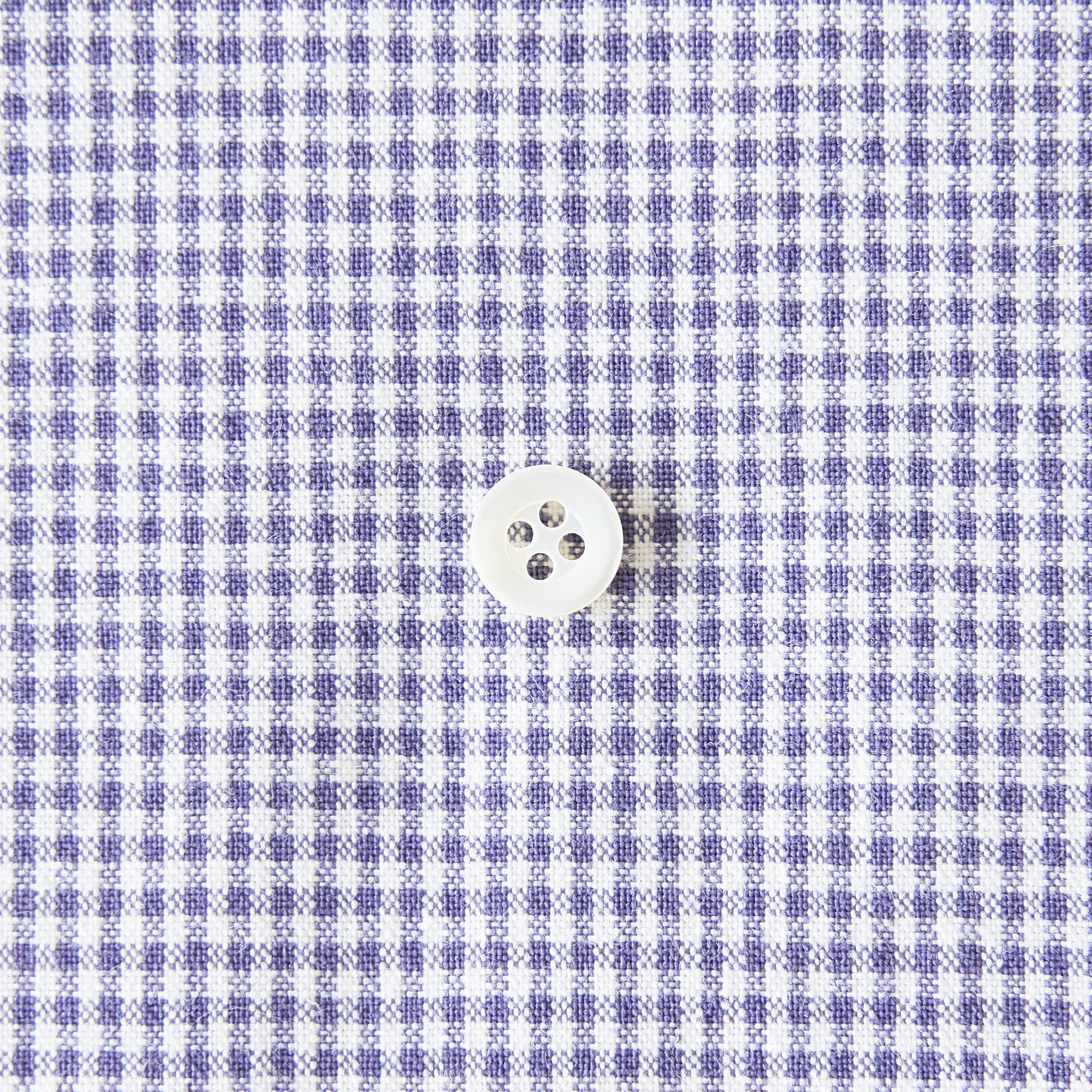 綿ポリダンガリー ギンガムチェック#柄の大きさ_1.5mm#カラー_#110 パープル